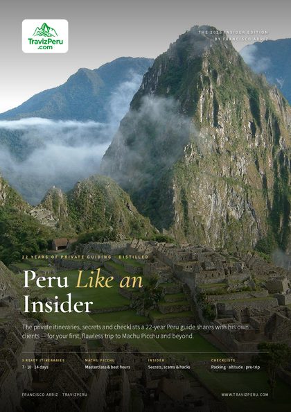 Cover of Peru Like an Insider